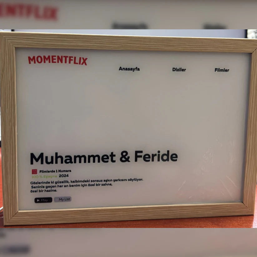 Momentflix Özel Tasarım Tablo